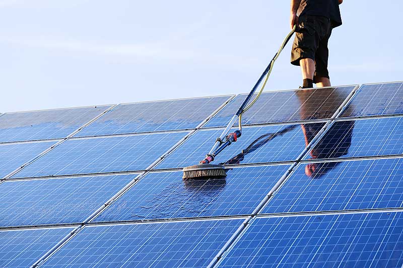 solar panel cleaning service perth wa vac solutions