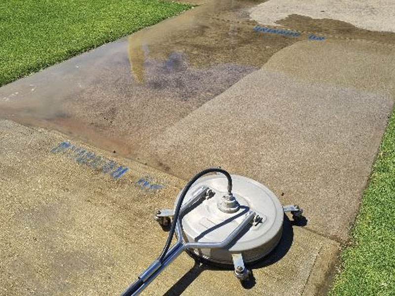 Driveway high pressure cleaning service by WA Vac Solutions Perth