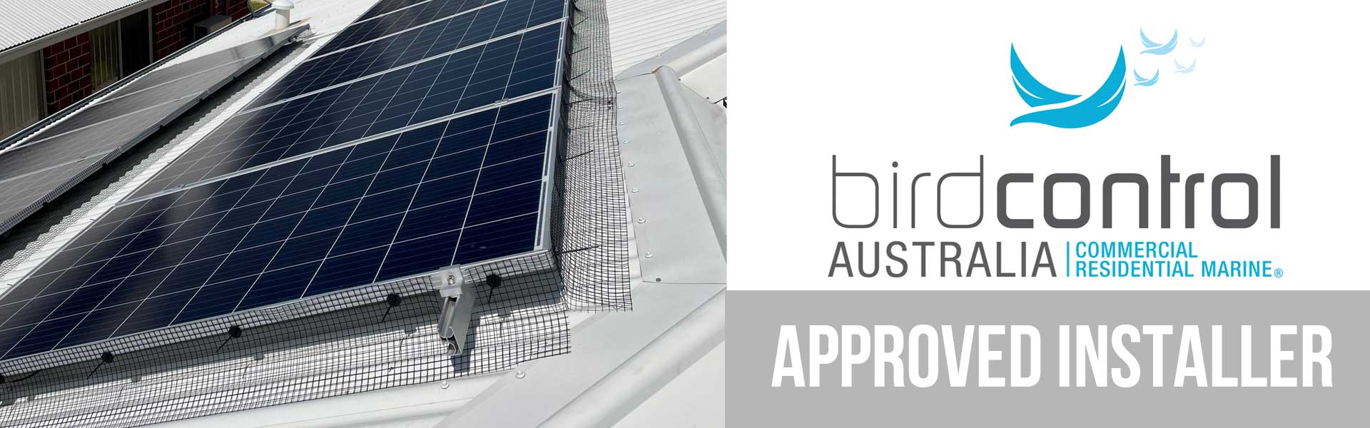 Brid Proofing Solar Panel Experts - Bird Control Australia Approved Installer